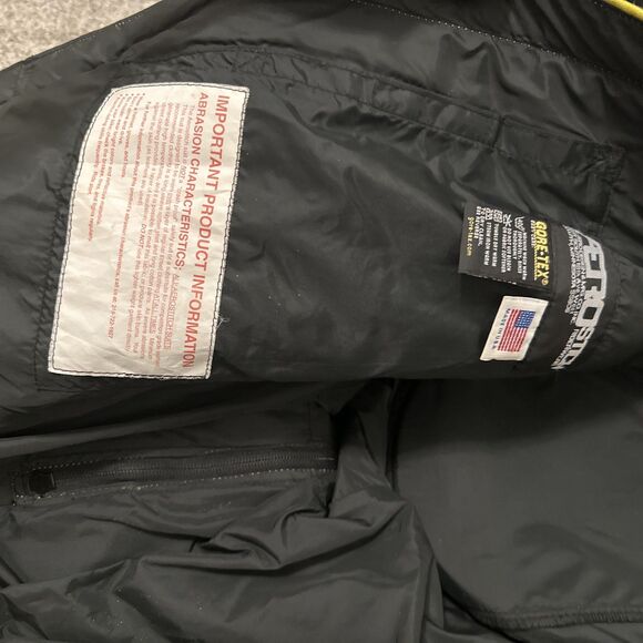 Aerostich Roadcrafter Classic 2 Piece Gore-Tex Suit Yellow/Grey Men’s Size 48 - Picture 8 of 16